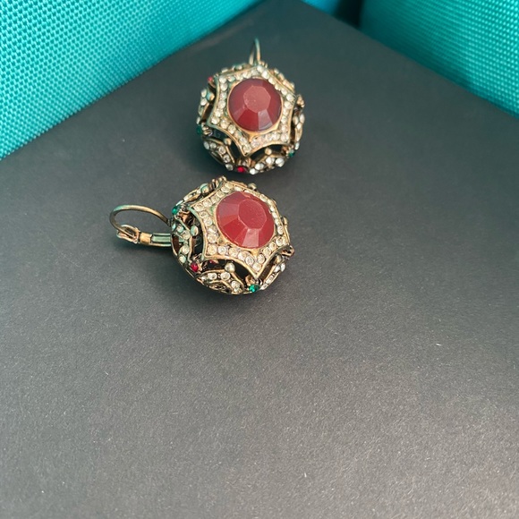 Stunning colorful earrings - Picture 4 of 5